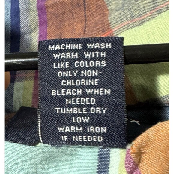 CREMIEUX Mens Bermuda Shorts Reversible Madras / Blue Chambray - Picture 13 of 16